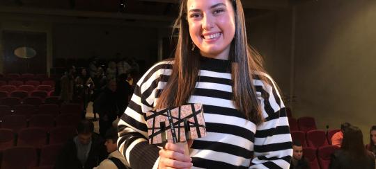 Estela Monar ganadora TIPOS